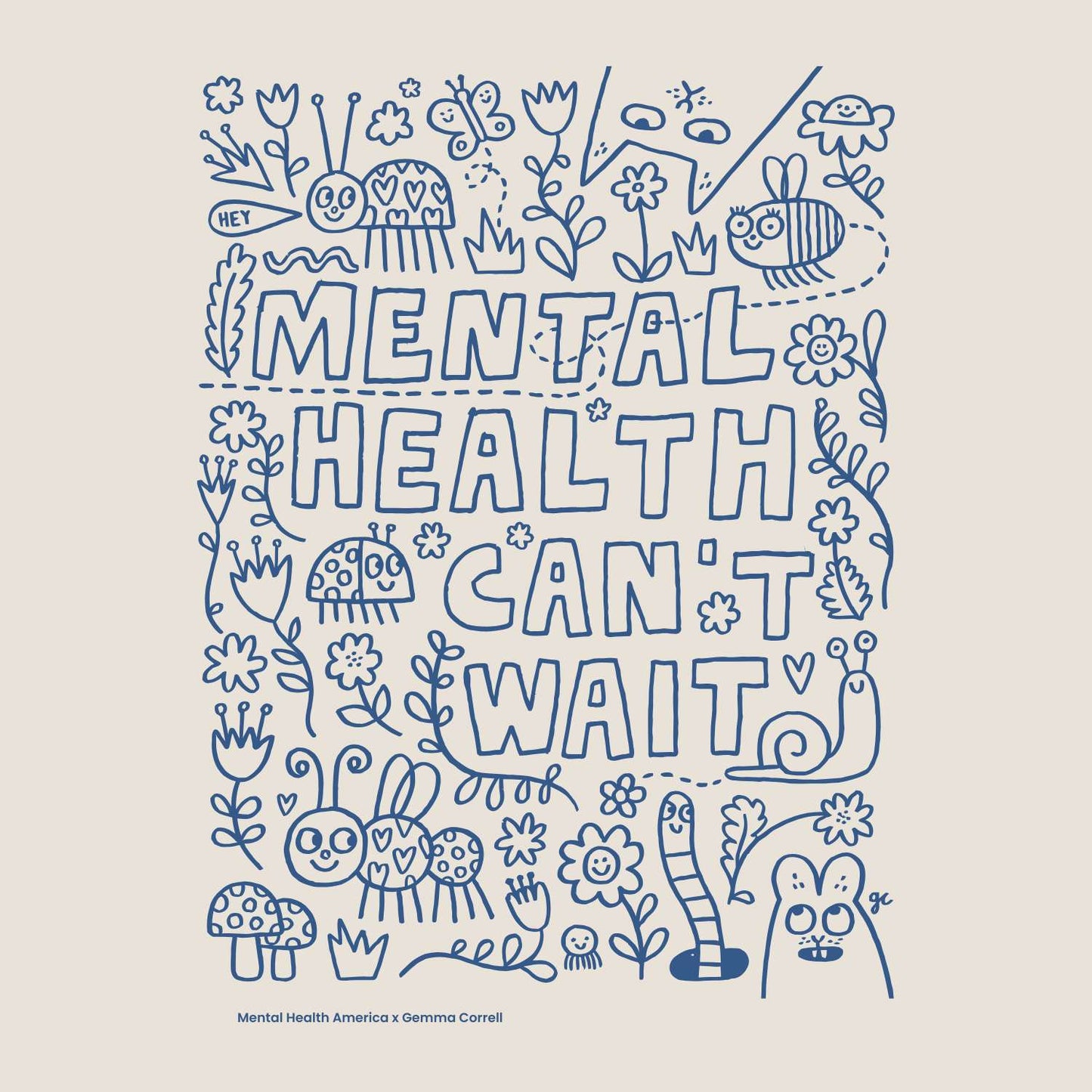 Mental Health Can’t Wait Sweatshirt