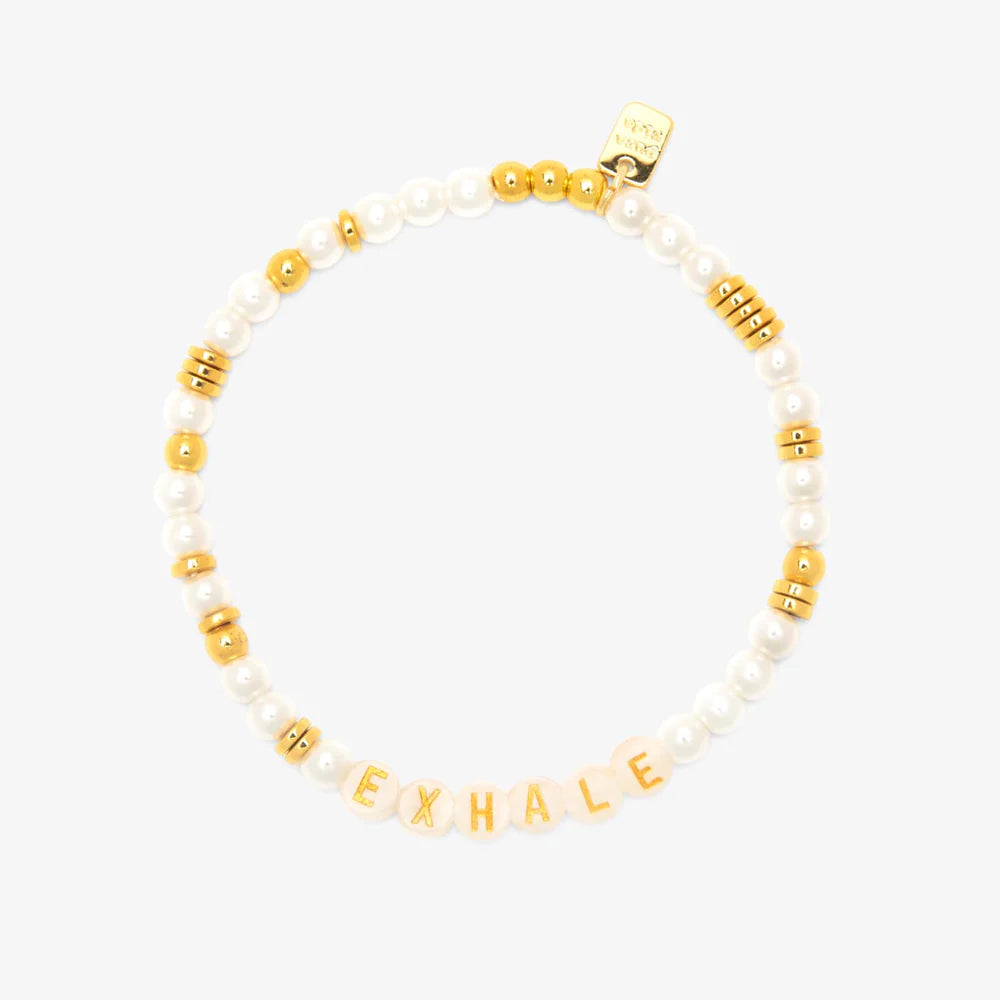 Pura Vida Exhale Bead Stretch Bracelet