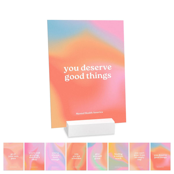 Affirmation Cards (8-pack) – Mental Health America