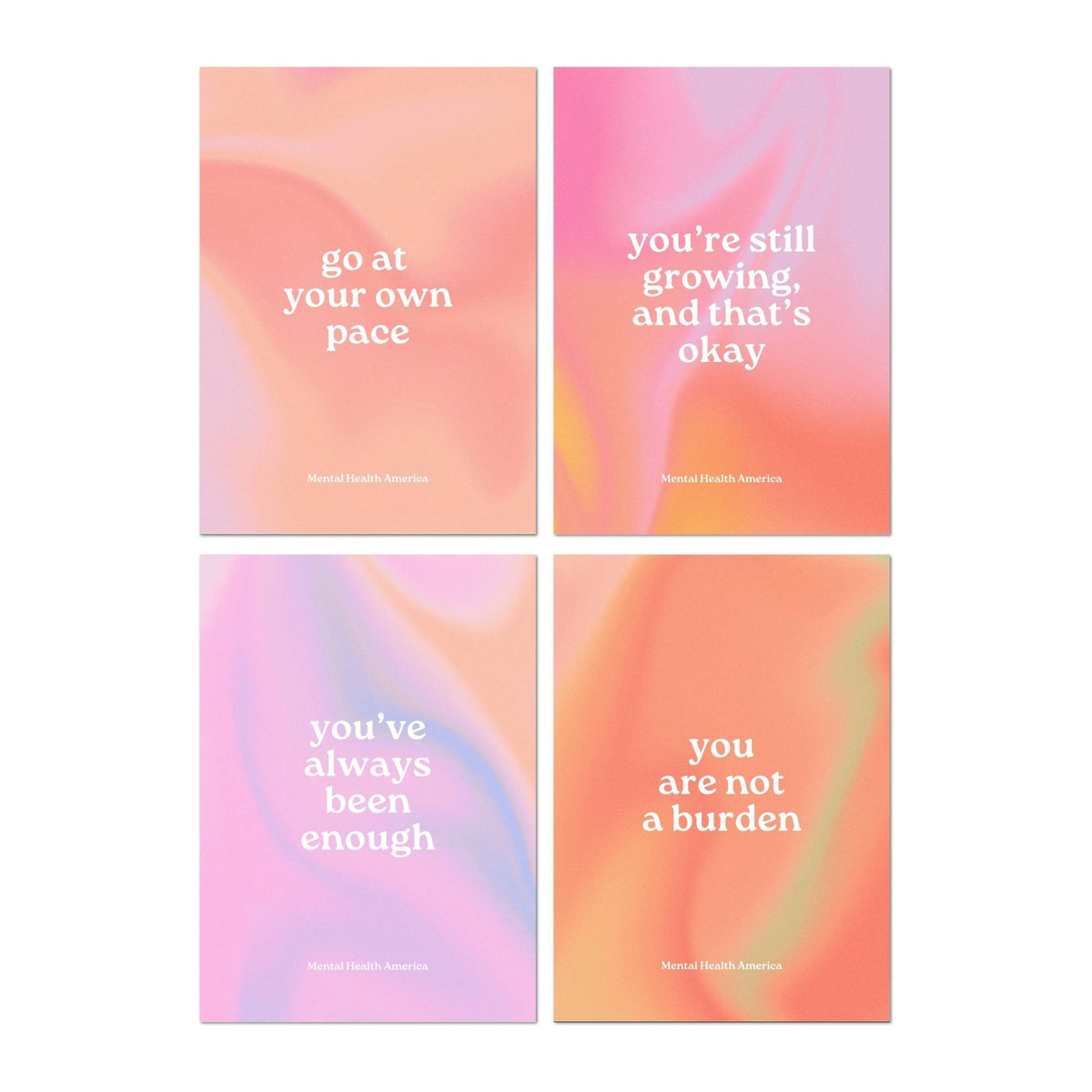 Affirmation Cards (8-pack) – Mental Health America