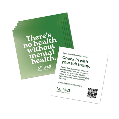 Mental Health Screening Postcards - 50 Pack