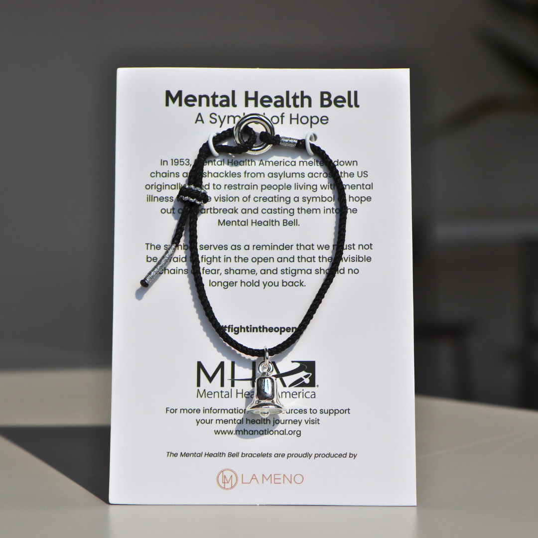 Mental Health Bell Bracelet - A Symbol of Hope