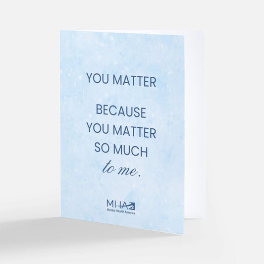 You Matter Holiday Card Set