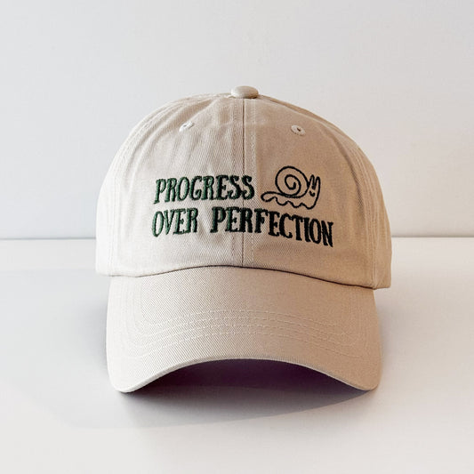 Progress Over Perfection Hat