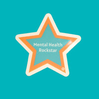 Mental Health Rockstar Sticker