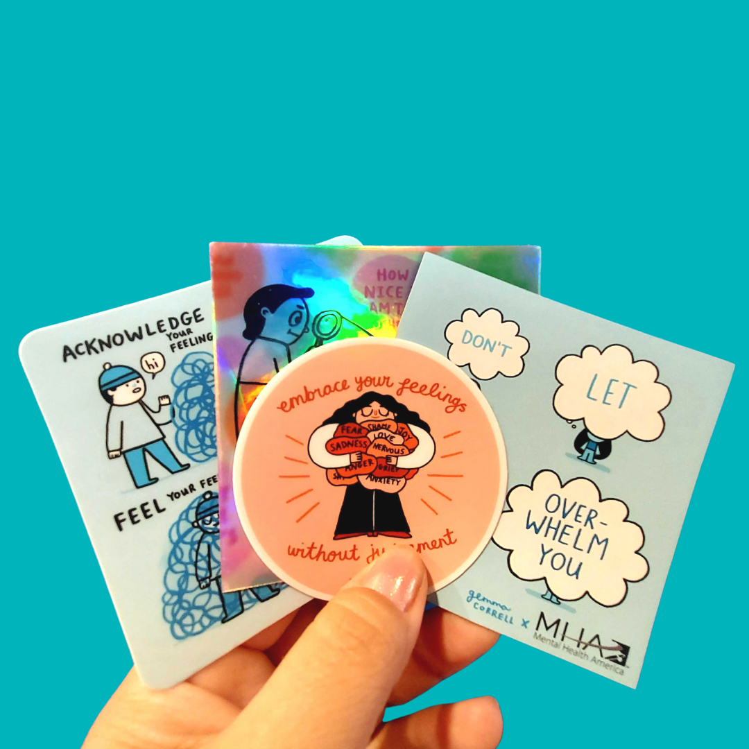 Owning Your Feelings Sticker and Magnet Series